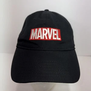 Marvel Block Logo Movies Comic Books Strap Back Baseball Adjustable Hat - Picture 1 of 23
