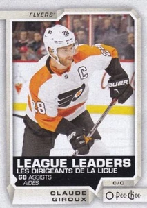 2018-19 OPC O-PEE-CHEE CLAUDE GIROUX LEAGUE LEADERS SP CARD #599 FLYERS - Picture 1 of 1