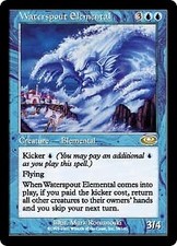 Planeshift Waterspout Elemental x4 Magic The Gathering NM