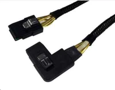 Internal Mini SAS 36 - Mini SAS 36 Cable, 0.6 meters, Horizontal Right Angle NEW - Image 1 of 3