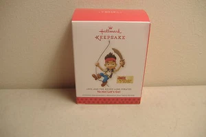 ~YO HO! LET'S GO!~JAKE & NEVER LAND PIRATES~DISNEY~2013 HALLMARK ORNAMENT~ - Picture 1 of 4