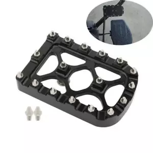 MX Style Large Brake Pedal Pad Cover For Harley Electra Glide Road King Softail - Picture 1 of 4