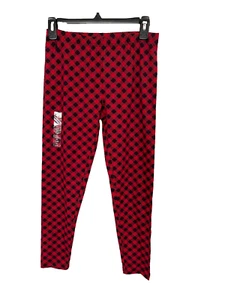 Polo Ralph Lauren Girls Holiday Leggings Pants Checkers Red Size XL (16) - Picture 1 of 3