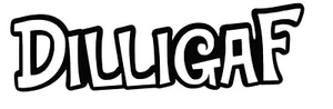 DILLIGAF vinyl sticker /iPad/ laptop/ tablet/ car bumper - Picture 1 of 10