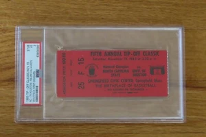 1983 TIP-OFF CLASSIC North Carolina State Houston TICKET STUB PSA 3 JIM VALVANO - Picture 1 of 4