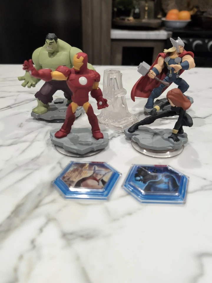 7 шт. Disney Marvel Infinity 2.0 коллекционное издание 5 фигурок/2 силовых диска  - Изображение 1 из 4