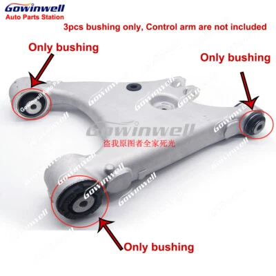 6X Rear Lower Control Arm Bushing for Tesla Model S X 6006774-00-B 1021416-00-D - Image 1 of 4