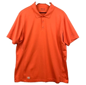FILA Sport Golf Polo Shirt Mens Size Extra Large Athletic Fit Performance Active - Picture 1 of 14