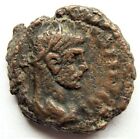 Maximianus Herculius Potin Tetradrachm Alexandria Y5 Ad 290 291 Dikaiosyne Rev