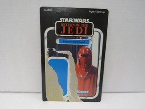 1983 Emperor's Royal Guard 65 Back STAR WARS Kenner Vintage Card Back