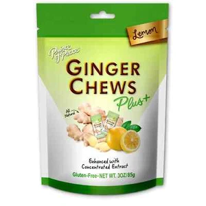 (2PK) Prince of Peace Ginger Chews Plus, Lemon Flavor 3 Oz 039278041316VL - Picture 1 of 2