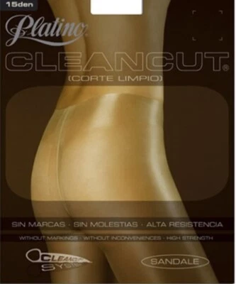 Platino CLEANCUT 15 Strumpfhose, Stark Glänzend, Oil Effect Look, Transparent - Bild 1 von 2