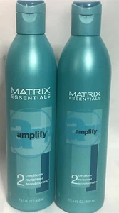 Matrix Essentials AMP Amplify 2 Conditioner 13.5 fl oz., Pack of 2 - Picture 1 of 7