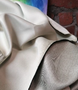 Dedar upholstery fabric cotton Sateen soft sage shade tabularasa 100x140cm - Picture 1 of 10
