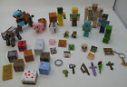 Large Minecraft Toy Lot - Figures, Blocks, Sword, Ax ... - Approx 30 Plus Pieces