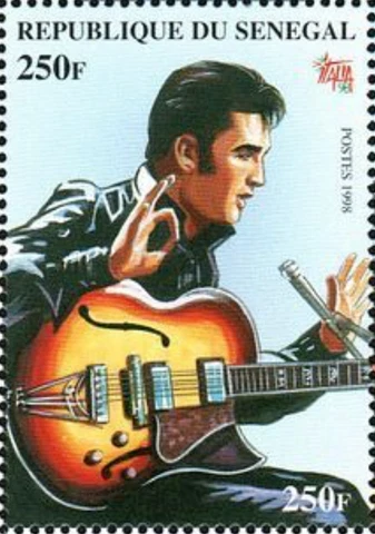 Senegal #YT1310 MNH 1999 Elvis Talking Gesturing [1350g Mi1621] Cover