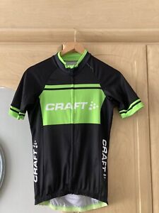 Ladies Craft Retro Vintage cycling cycle shirt size Small