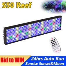 PopBloom LED Aquarium Lighting Reef Marine Light Full Spectrum Reef Coral Growth