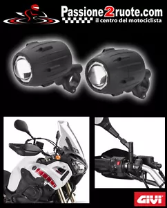 faretti fari supplementari givi s310 trekker lights honda transalp africa twin - Imagen 1 de 1