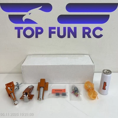 ROBART 522RS ROBO STRUT READY TRI GEAR SET W/ AIR KIT FOR LARGE SCALE RC PLANES - Image 1 of 2