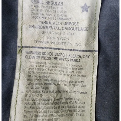 Woodland Digital Gore-Tex Cold Weather Parka - Used Need Repair *mocinc.1982* - Image 1 of 4