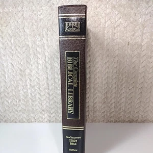 Vintage Complete Biblical Library New Testament Study Bible Matthew Hardcover - Bild 1 von 13
