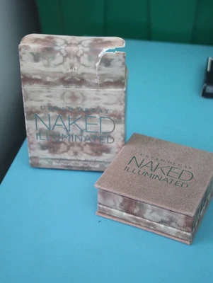 LIT URBAN DECAY NAKED ILLUMINATED SHIMMERING POWDER FACE BODY  .2OZ 6G - Image 1 of 4