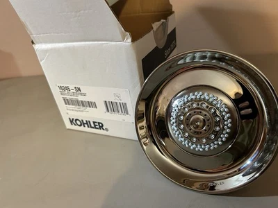 Kohler Showerhead K-16245-SN Margaux Multi-function VIBRANT Polished Nickel NEW - Image 1 of 4