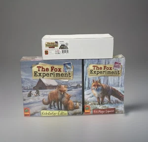 The Fox Experiment Kickstarter Exclusivo Juego de Mesa + Expansión + Actualizaciones Nuevo - Imagen 1 de 8