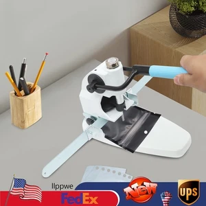 White Manual Single Hole Punching Machine Paper Hole Puncher for School / Office - Picture 1 of 24
