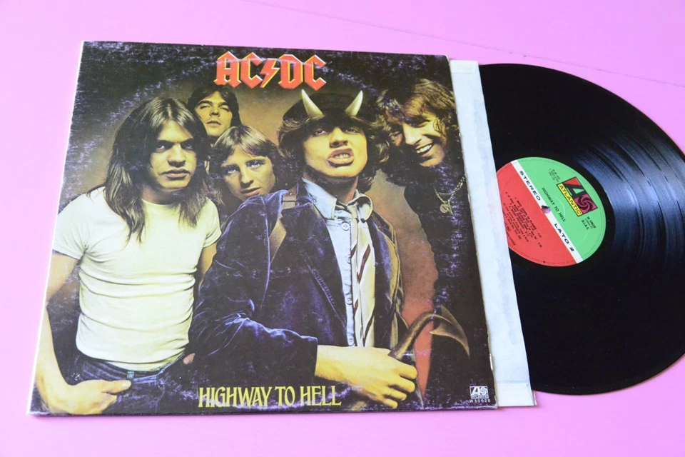 AC DC LP HIGHWAY TO HELL ITALY ORIG 1979 EX+ !!! - Immagine 1 di 1