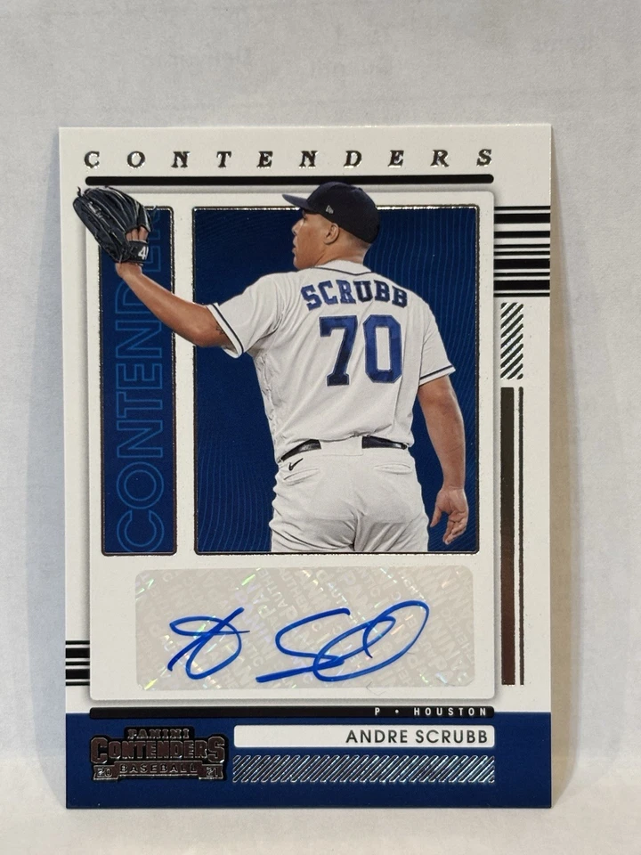 2021 Panini Contenders - Contenders Autographs Andre Scrubb #CA-AS (AU, RC) - Image 1 of 4
