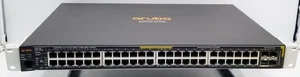 HP Aruba 2530-48G PoE+ 48 Port 4 SFP Gigabit Ethernet Network Switch J9772A - Picture 1 of 10