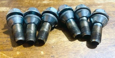 Volvo XC60 XC70 XC90 2007-2016 genuino OEM 6 piezas pernos de aleación de rueda 31373474 Foto 1 de 4