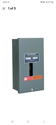 Square D QO 70 -Amp 2 -Spaces 4 -Circuit Indoor Main Lug Load Center QO24L70SCP - Image 1 of 4