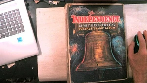US COLLECTION IN HARRIS LIBERTY ALBUM MINT/USED - Picture 1 of 2