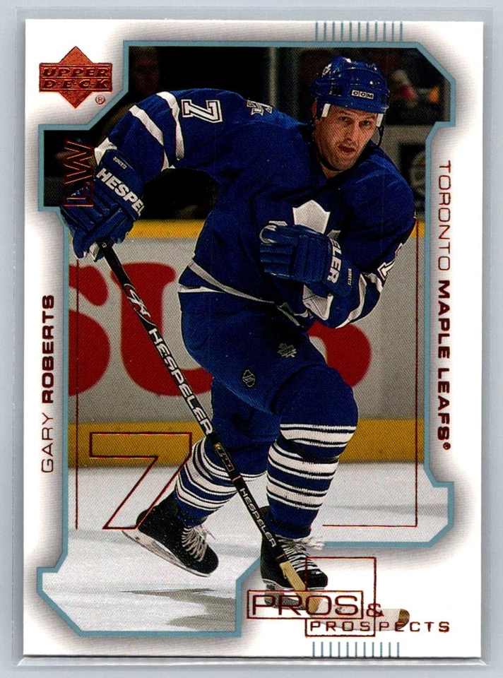 2000 Upper Deck Pros & Prospects #82 Gary Roberts Toronto Maple Leafs - Image 1 of 2