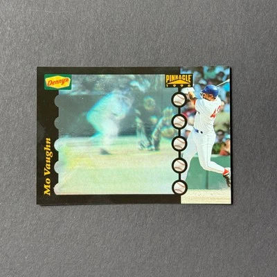 Denny's Hologram Pinnacle Grand Slam 1996 Mo Vaughn Boston Red Sox #5 Foto 1 de 2
