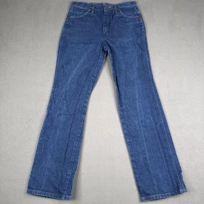 Vintage Wrangler Jeans Mens 31x31 (30x30) Blue Cowboy Cut USA 935DEN Straight - Image 1 of 4