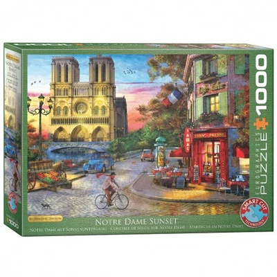 Puzzle - Notre Dame By Dominic Davison - 1000 Pieces - Image 1 of 4