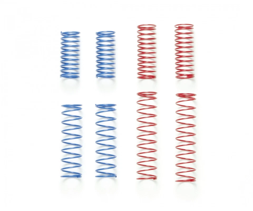 Tuning Federnsatz blau und rot für Tamiya DT-03 und DT-02 Chassis 53832 - Bild 1 von 2