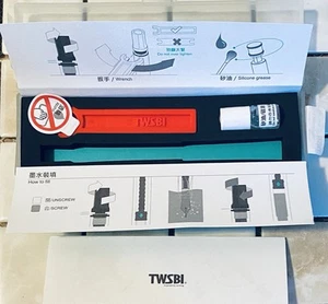TWSBI Eco T B Tamaño Plumín Pluma Estilográfica Pistola Relleno SIN PLUMA Llave y Grasa - Imagen 1 de 4