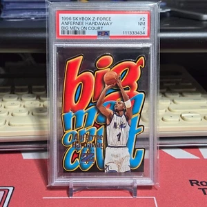 Anfernee Hardaway 1996-97 Skybox Z-Force Big Men On Court PSA 7 - Picture 1 of 2