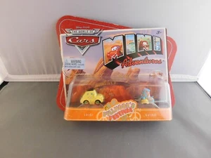 The World of Cars Mini Adventures Fillmore's Festival Plastic Car 2-Pack NIP - Picture 1 of 3