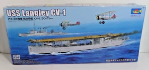 Trompetista USS Langley CV-1 1:350 05631 bolsas selladas de colección - Imagen 1 de 3