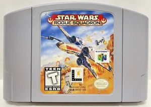 Star Wars Rogue Squadron Nintendo 64 N64 Juego Original | 1998 Probado y Limpio - Imagen 1 de 16