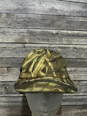Vintage Cabelas Camo Hat trapper ear flap hat Insulated Medium Cap - Image 1 of 4