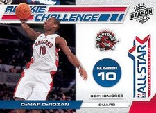 2010-11 Panini Season Update Rookie Challenge Basketball Card #10 DeMar DeRozan