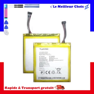 BATTERIE DE REMPLACEMENT POUR ALCATEL TLP025GC PIXI 4 7 POUCES OT-8063 9003X - Zdjęcie 1 z 5