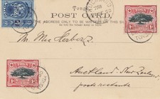 Toga: Post card Nukualofa to Auckland